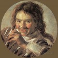 フルートを持つ少年の肖像 オランダ黄金時代 フランス・ハルス